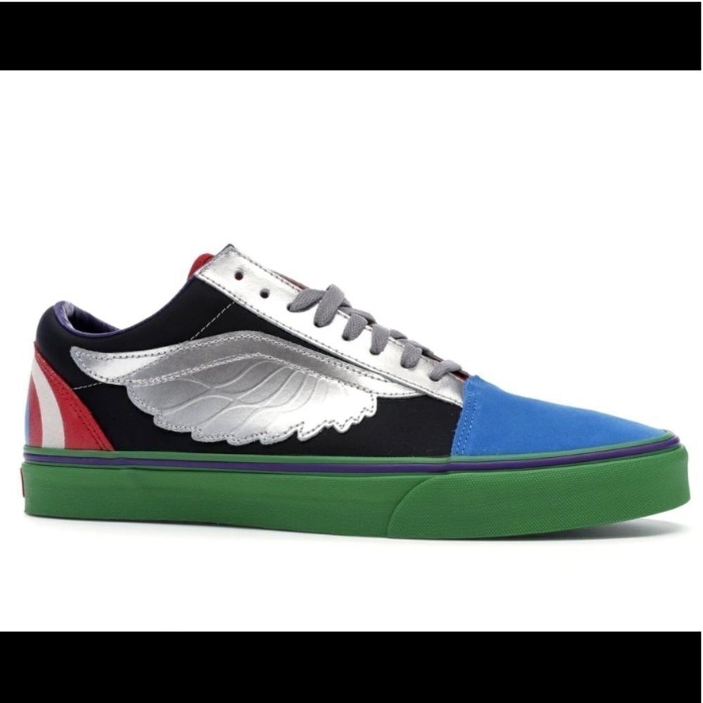 COLLECTOR’S Vans Old Skool Marvel What The Avengers suede low top sneakers